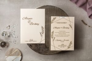 Code : IK8401 - Invitation de mariage