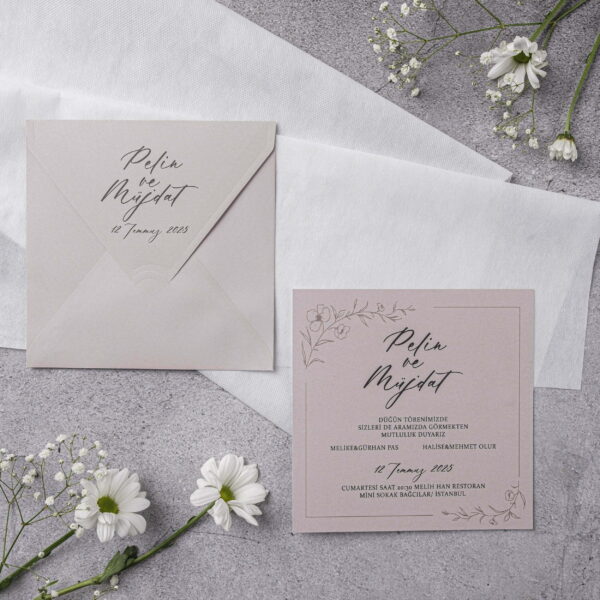 3. season - Code: 10305 - Wedding invitation