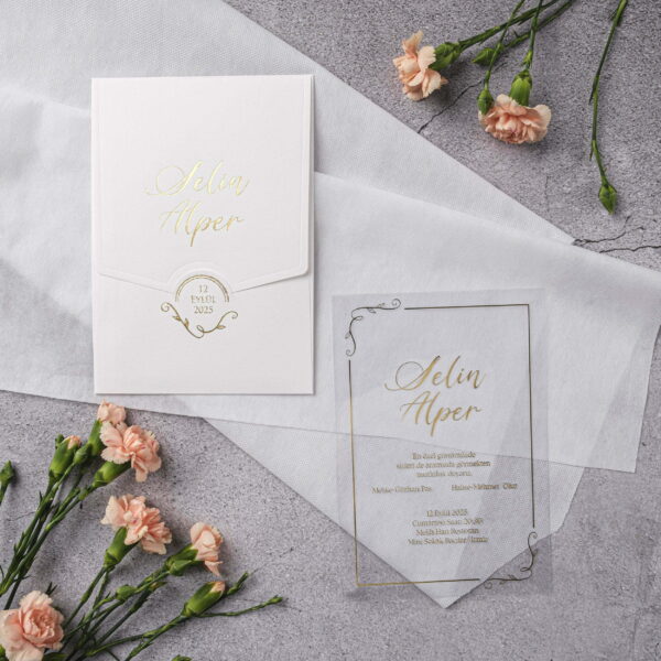 3. season - Code: 10325 - Wedding invitation