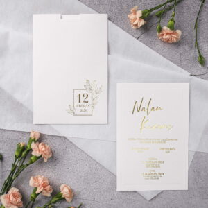 3. Saison - Code: 10301 - Premium Hochzeitseinladung