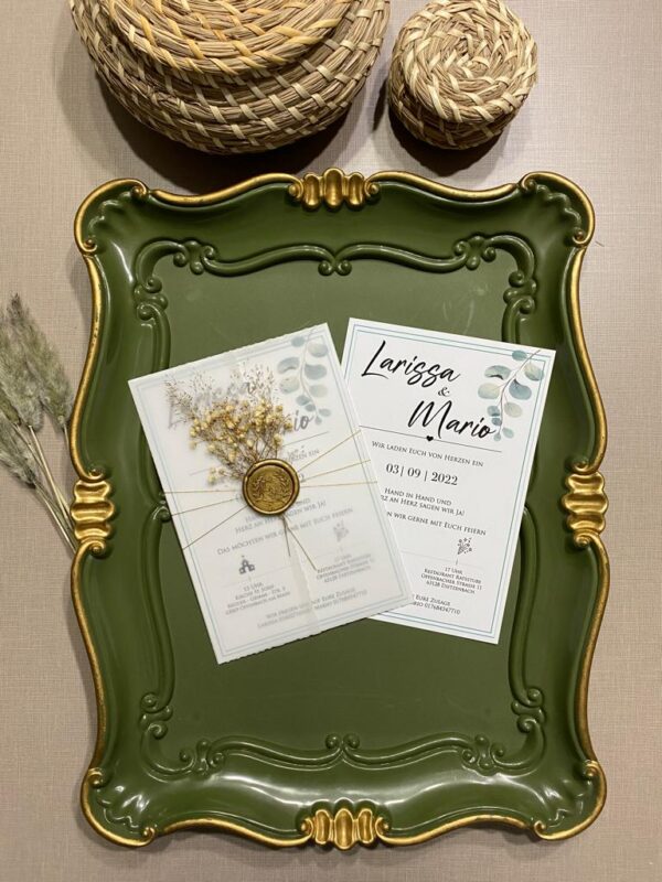 3. season - Code: 1021 - Wedding invitation