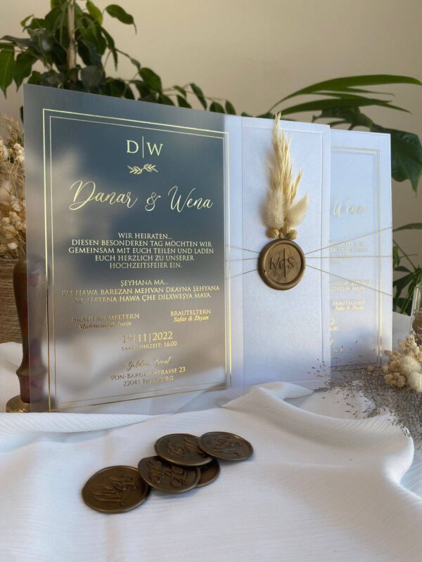 4. season - Code: 4001 - Wedding Invitation