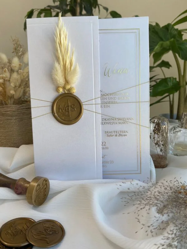 4ème saison - Code : 4001 - Invitation de mariage – Image 2
