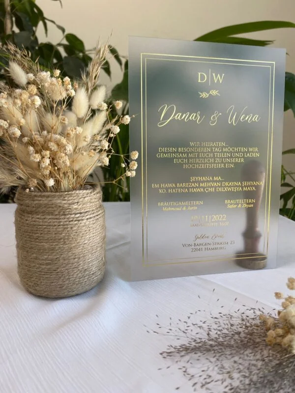 4ème saison - Code : 4001 - Invitation de mariage – Image 3