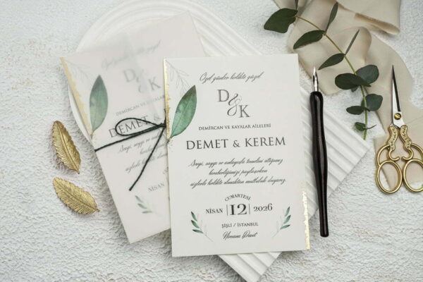 Code: E9206 - Wedding invitation