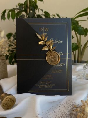 4. season - Code: 4002 - wedding invitation