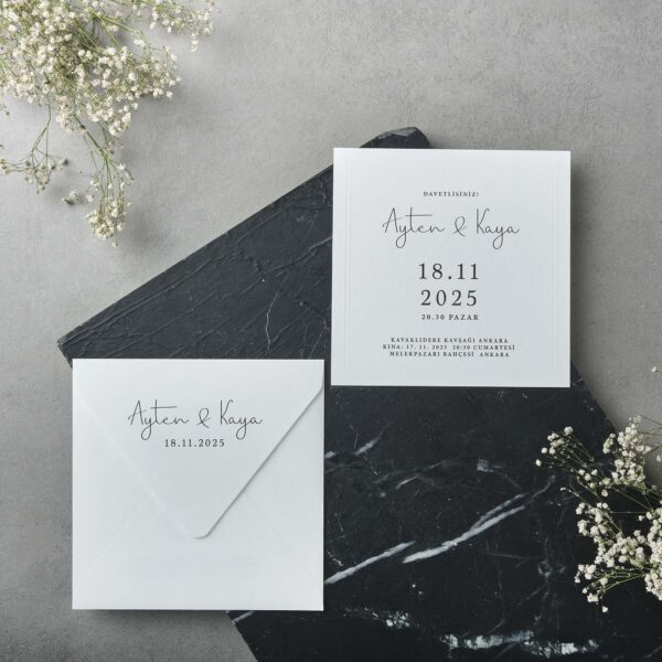 Code : 22502 - Invitation de mariage