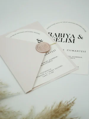 5. season - Code: 5010 - Wedding invitation