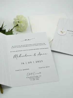 5. season – Code: 5016 – Wedding Invitation